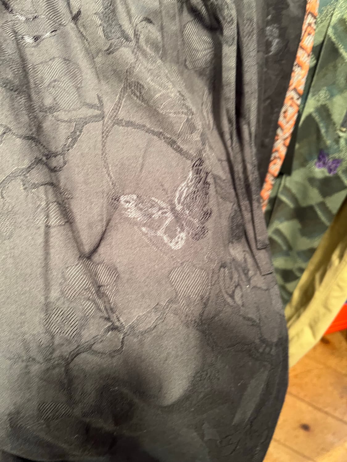 니들스 자수 팬츠 상품이미지2