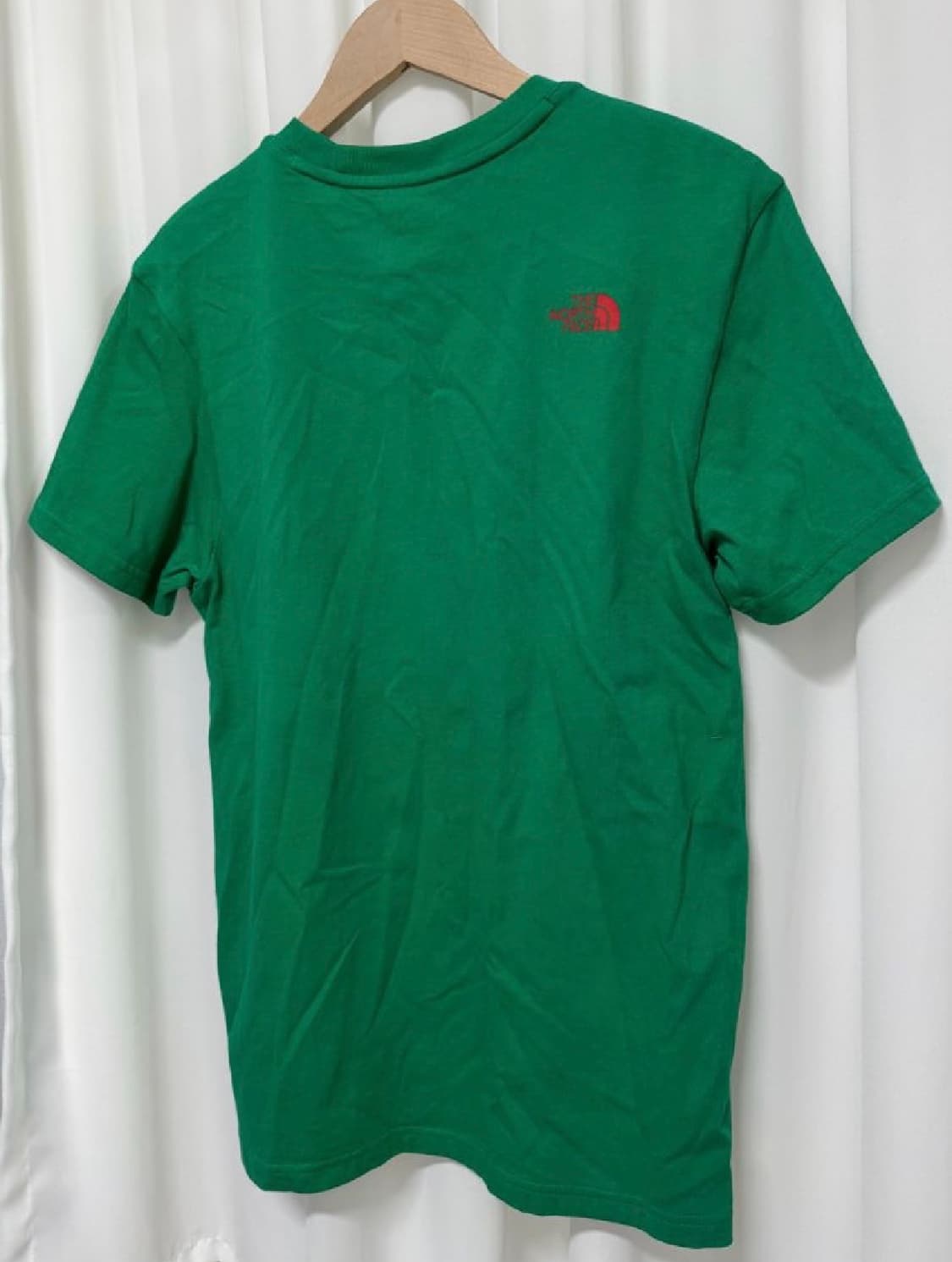 노스페이스 눕시 라운드 반팔티 그린 상품이미지5