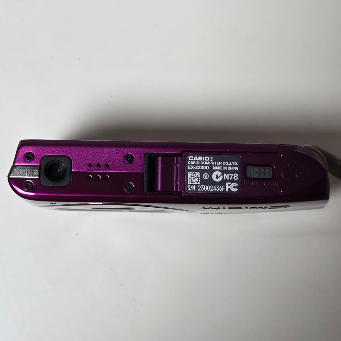 카시오 엑슬림 z2300 카메라 상품이미지6