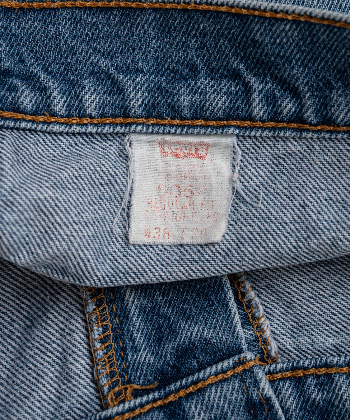 (36) 90's Levi’s 505 Usa Made Orange Tab 상품이미지8