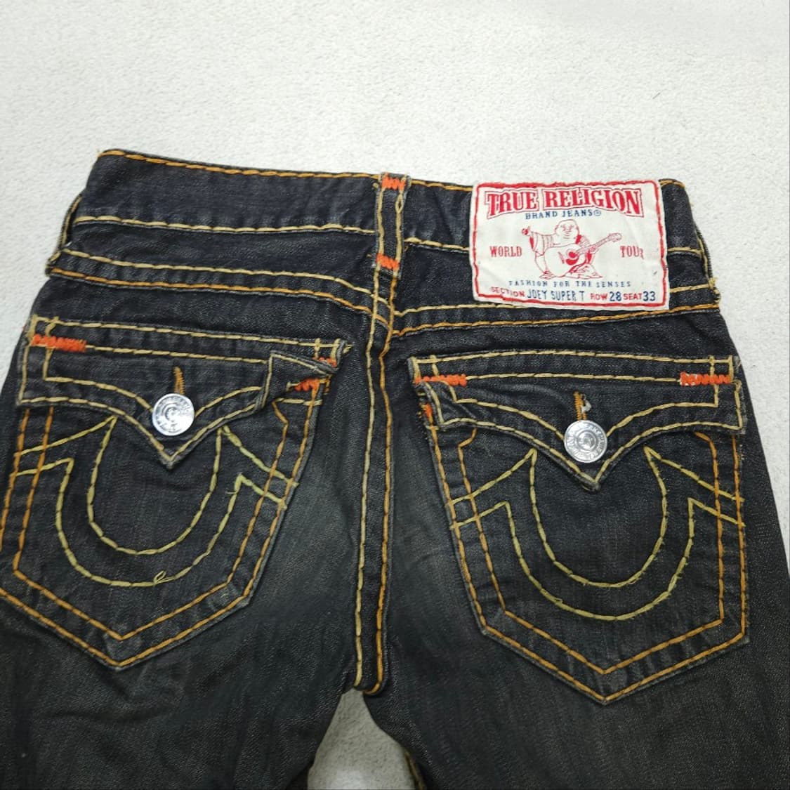 트루릴리전 조이 슈퍼 T 데님 팬츠 28/33 상품이미지5