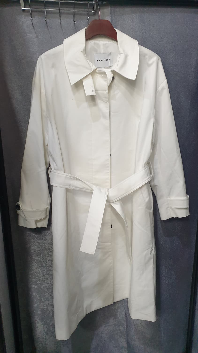 해브레스 발파칸  맥코트 화이트 F사이즈 새거 택있음 상품이미지1