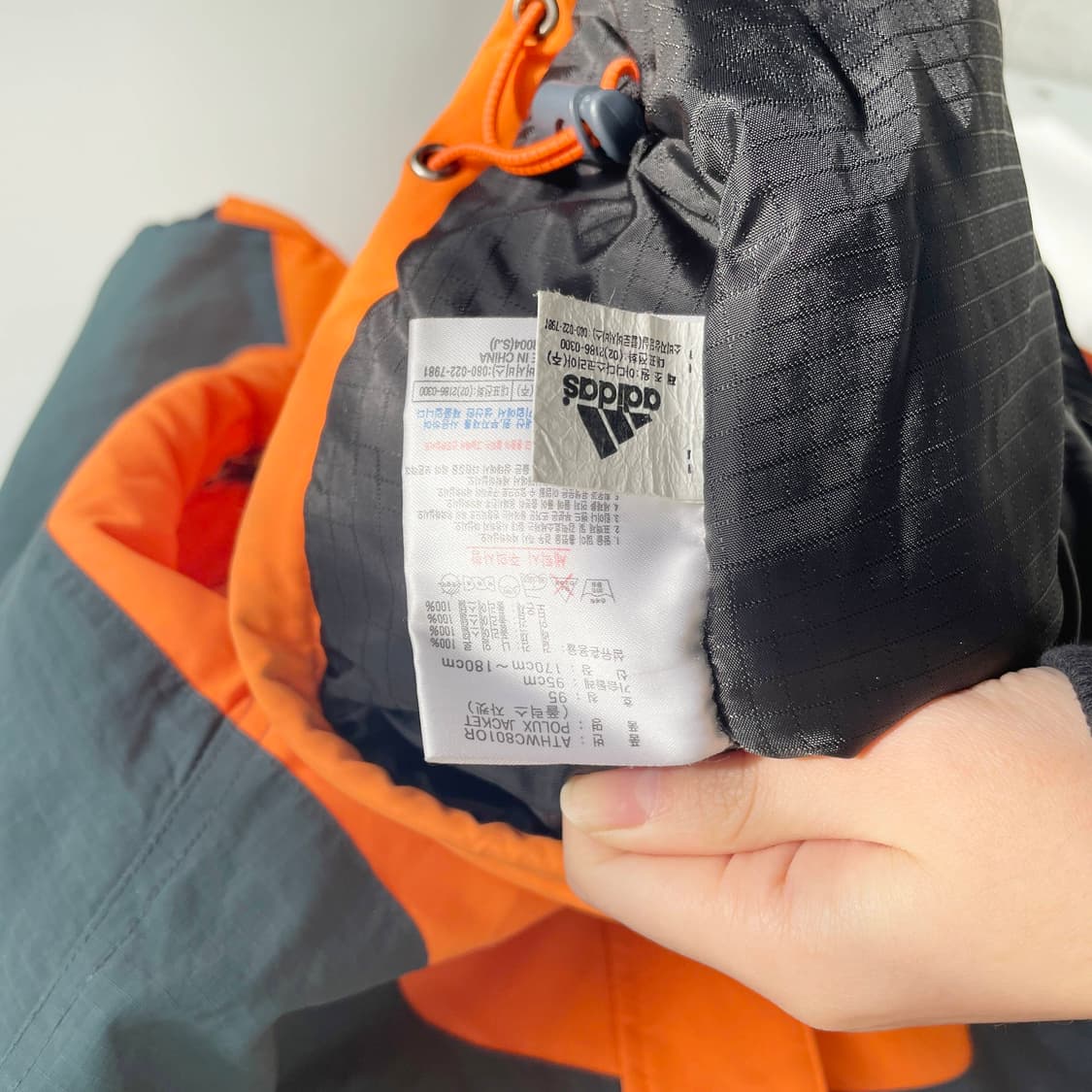 C2 아디다스 스노우보드 아노락 재킷 95사이즈 상품이미지7