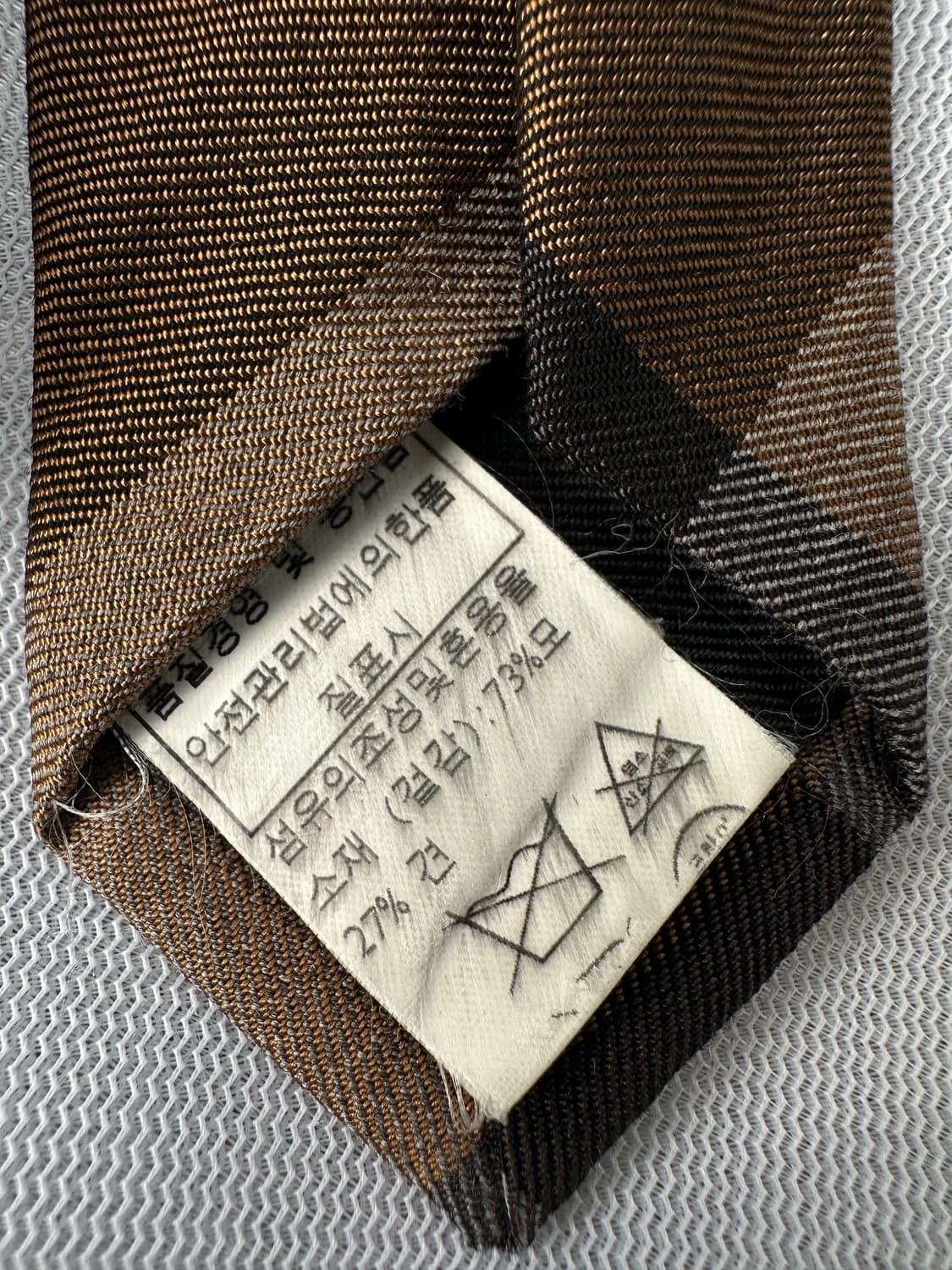 버버리 런던 체크 넥타이 상품이미지5