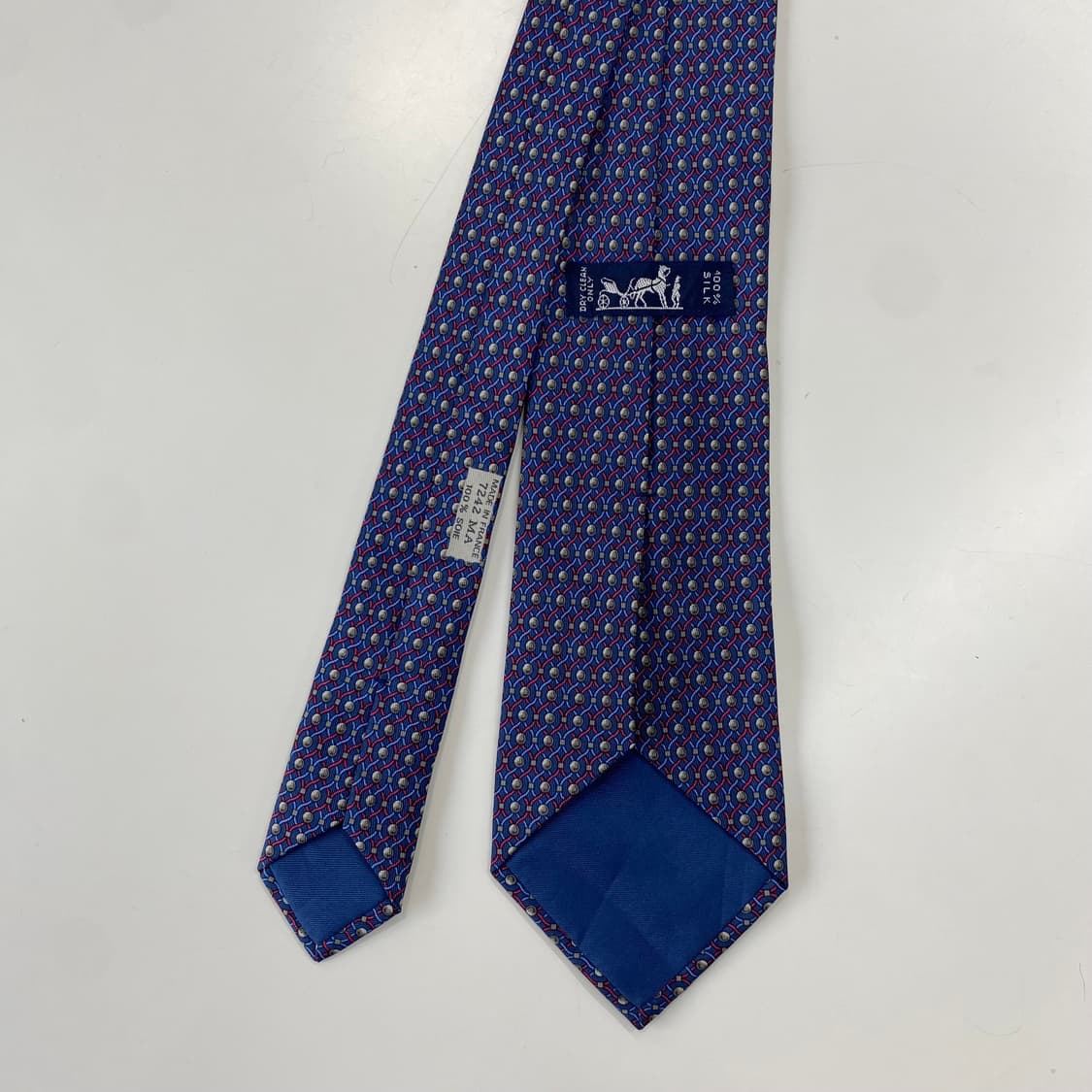 에르메스 넥타이 정품 명품(HERMES) 8.3cm 상품이미지3