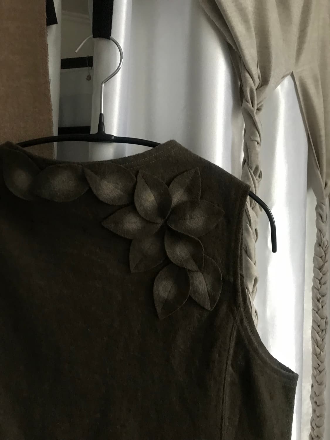 vintage wool pattern sleeveless 상품이미지8