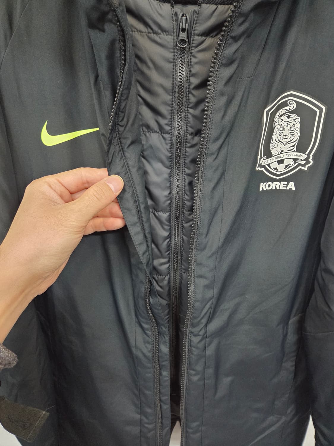 나이키 국대 18 20 패딩 필드 자켓 m 상품이미지4