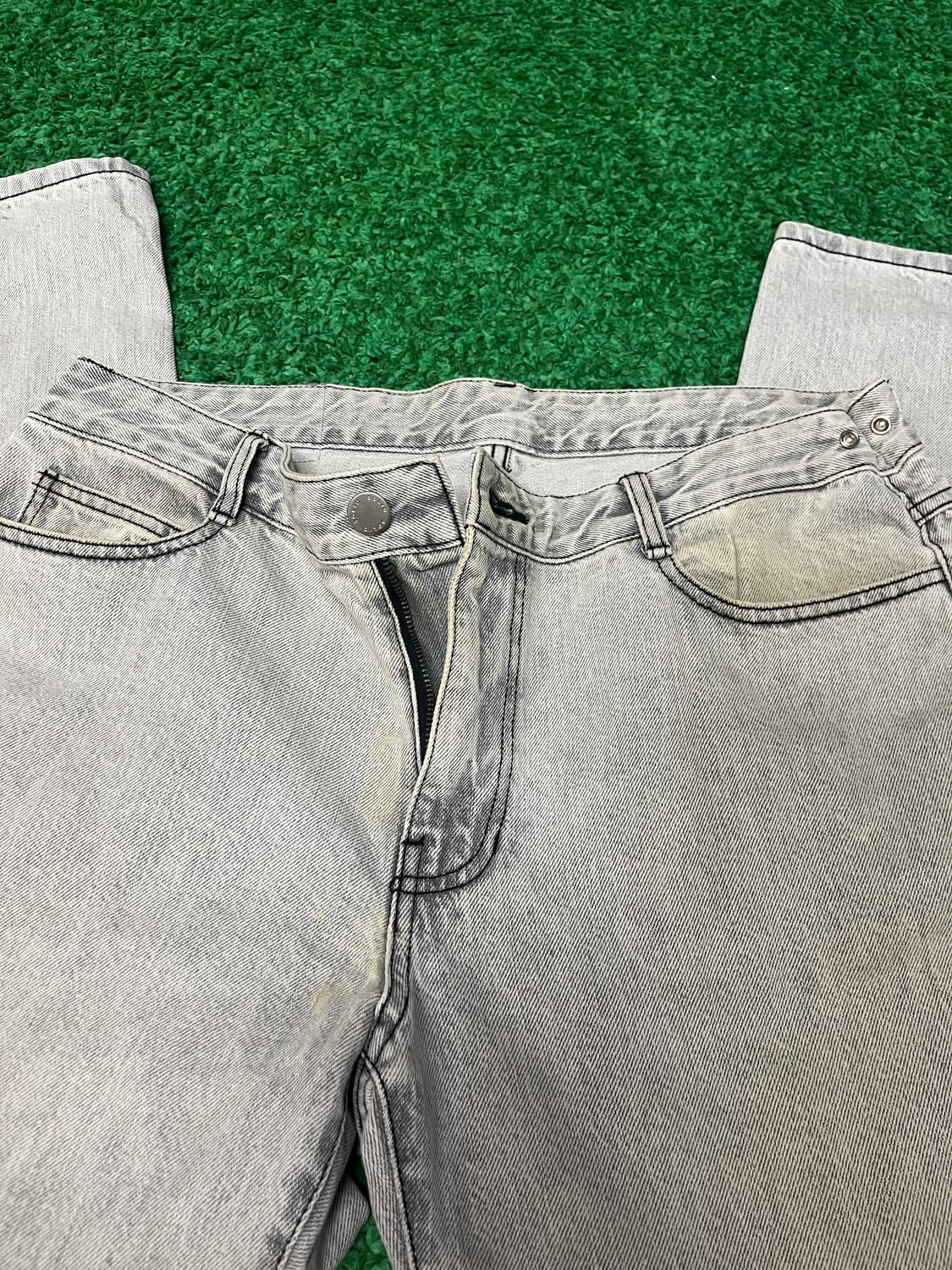 솔리드옴므 그레이 데님 팬츠 상품이미지5