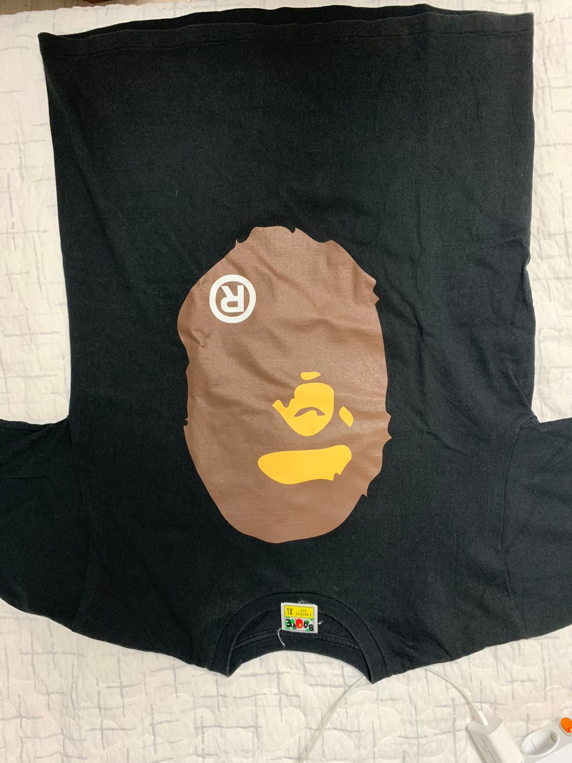 베이프 양면 사루 블랙 XL 상품이미지1