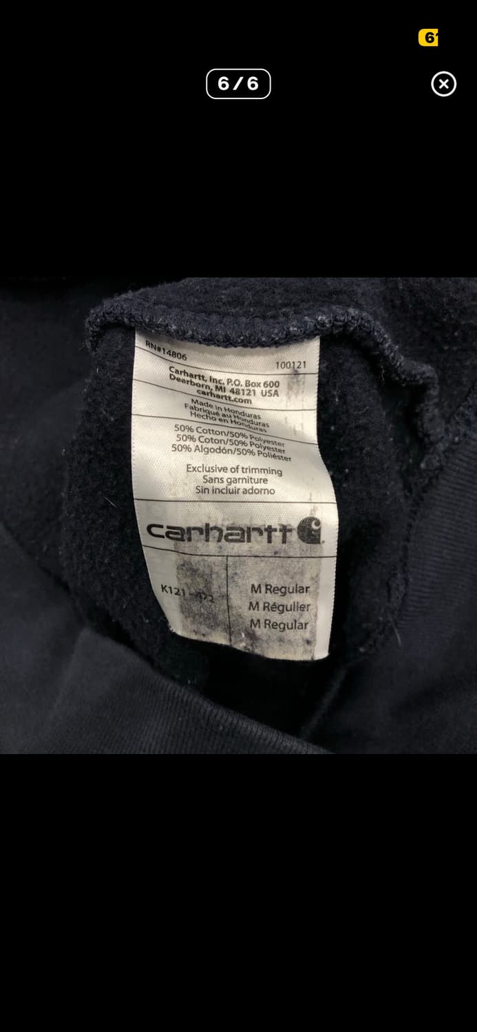 칼하트 후드티 M 상품이미지6