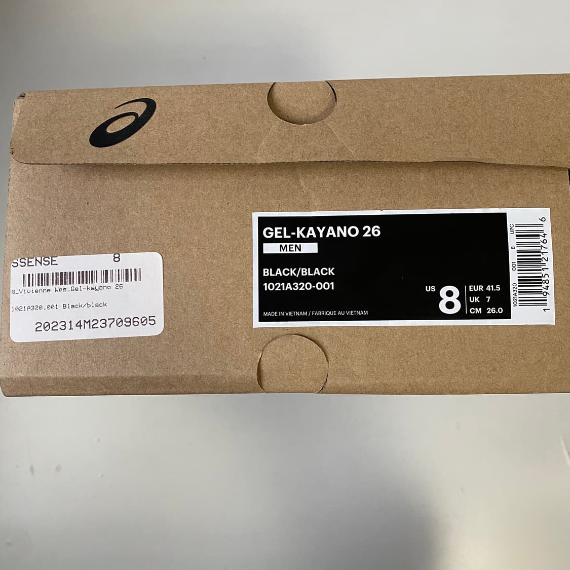 [260] 아식스 x 비비안 웨스트우드 젤 카야노 26 블랙 상품이미지9