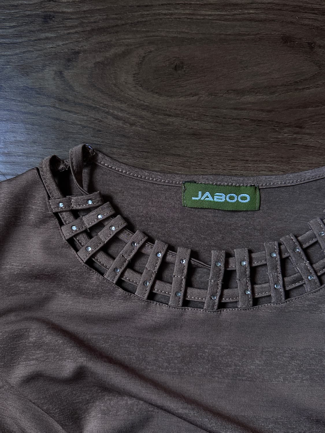Jaboo 레일 컷아웃 스트라이프 T 상품이미지9