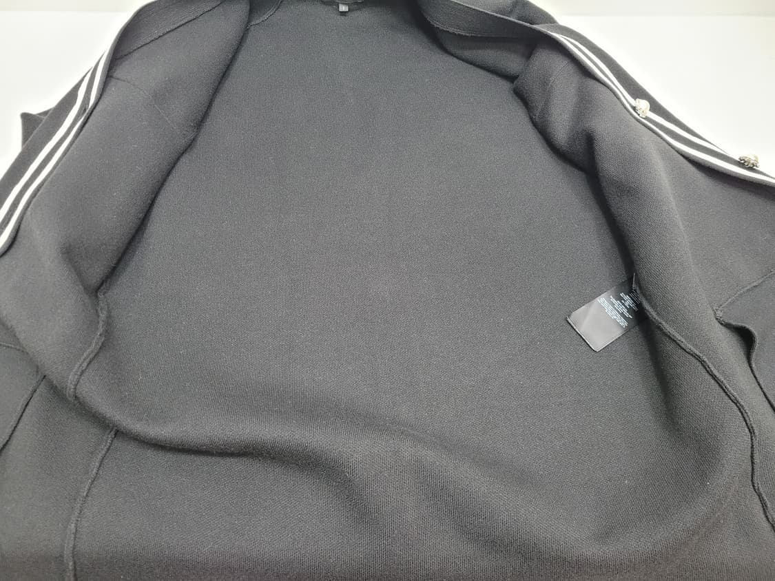 maje 마쥬 큐빅 진주 버튼 울 가디건 / 여 1 블랙 화이트 상품이미지7