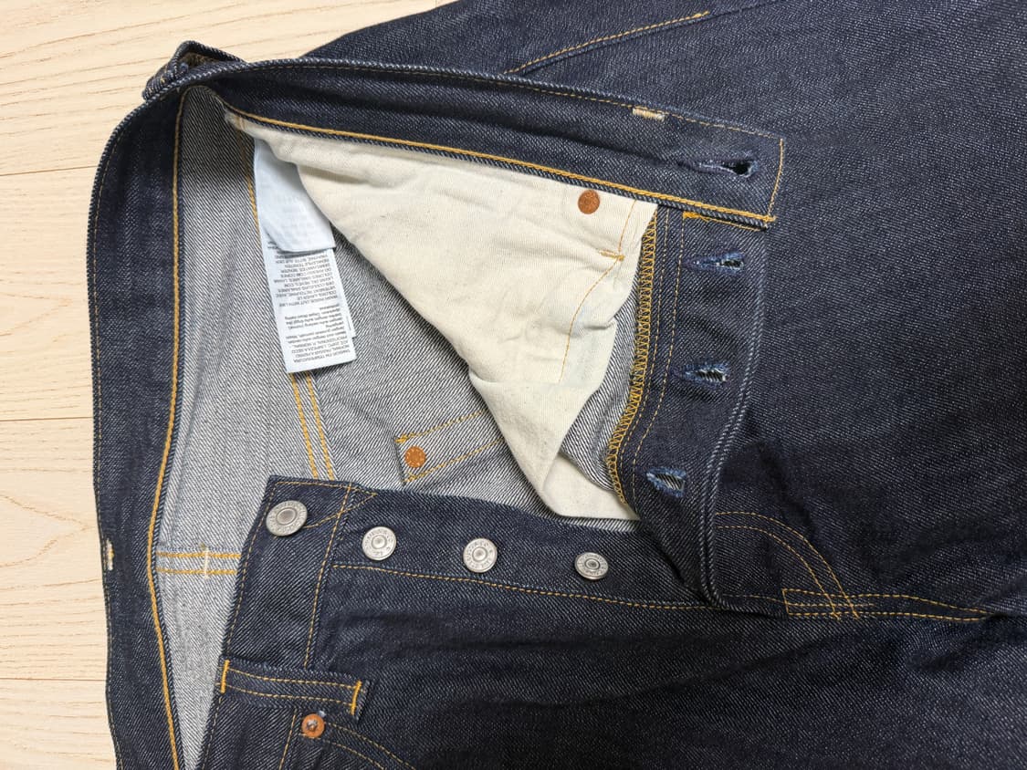 LVC 47501 셀비지 데님 W34 L32 상품이미지3
