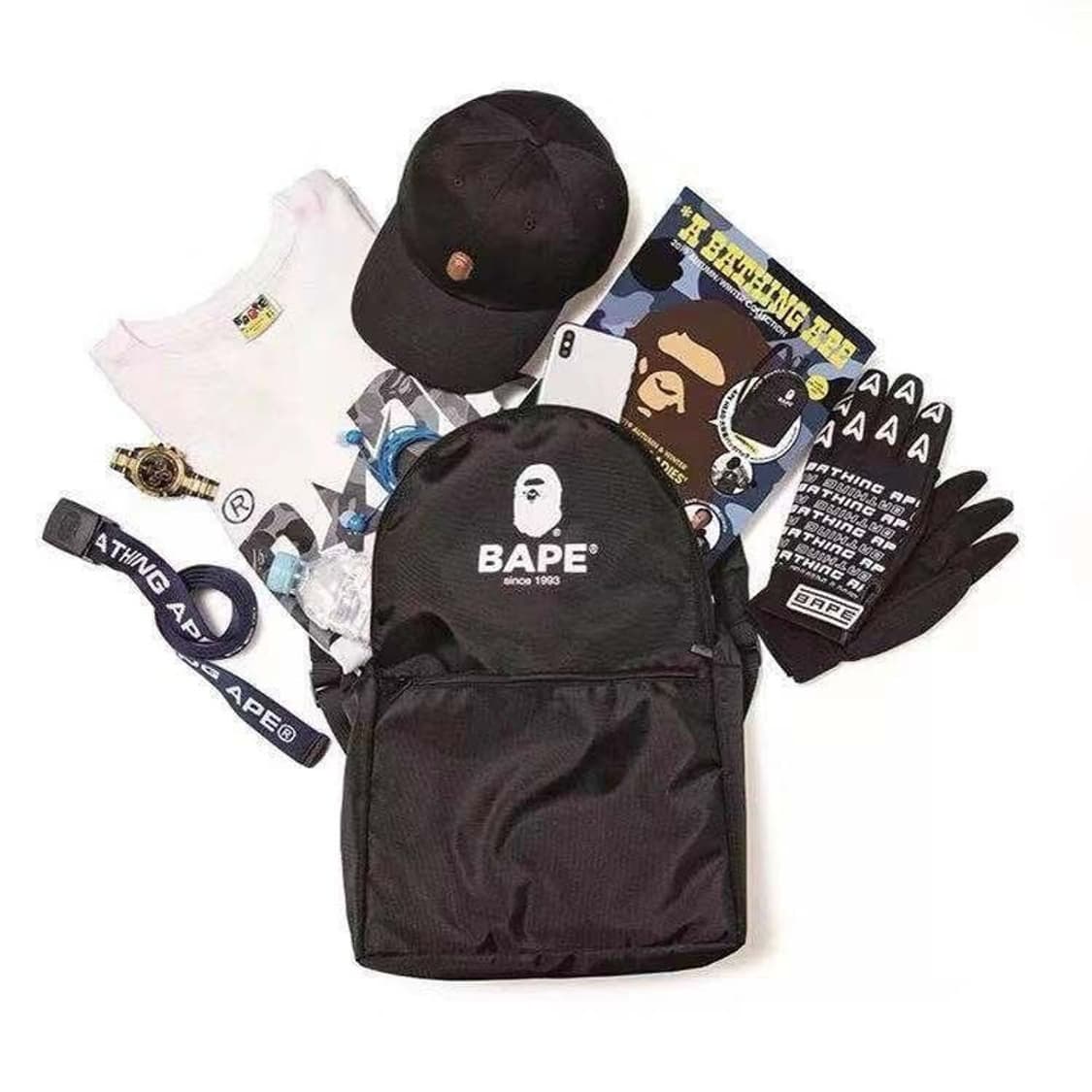 베이프 잡지부록 베이프 미니로고 백팩 상품이미지1