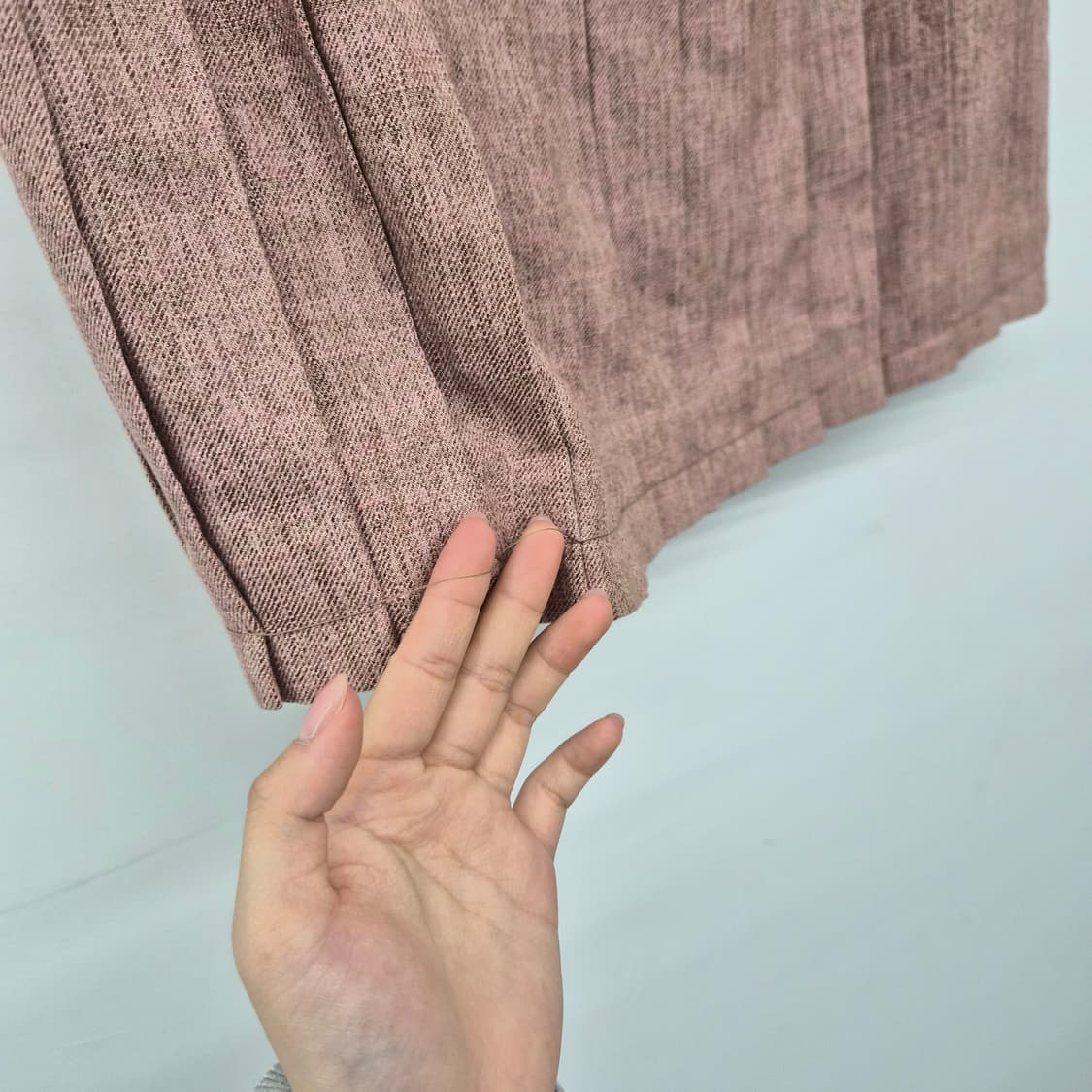 폴스미스 플리츠 분홍색 스커트 여성 26in 상품이미지8