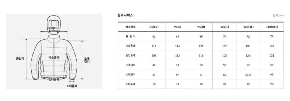 노스페이스 웨이브 온볼 자켓 경량패딩 상품이미지2