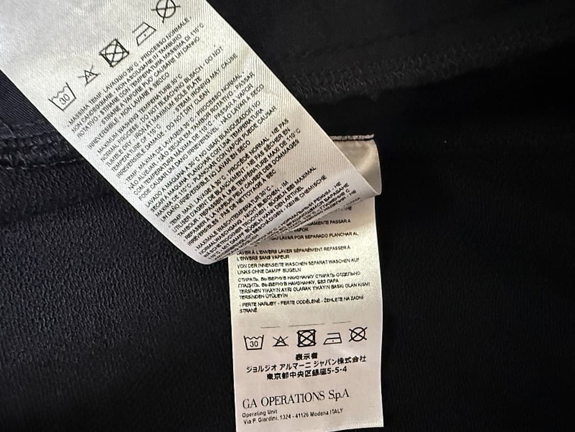 알마니 후드 자켓 남성용 95사이즈 상품이미지6