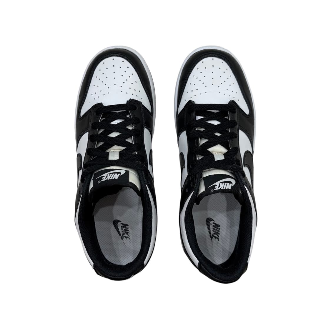 나이키 덩크 로우 GS 범고래 화이트 블랙 신발 (240) 상품이미지4