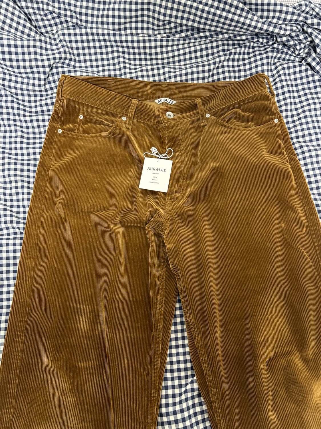 오라리 코듀로이 팬츠 4사이즈 상품이미지1