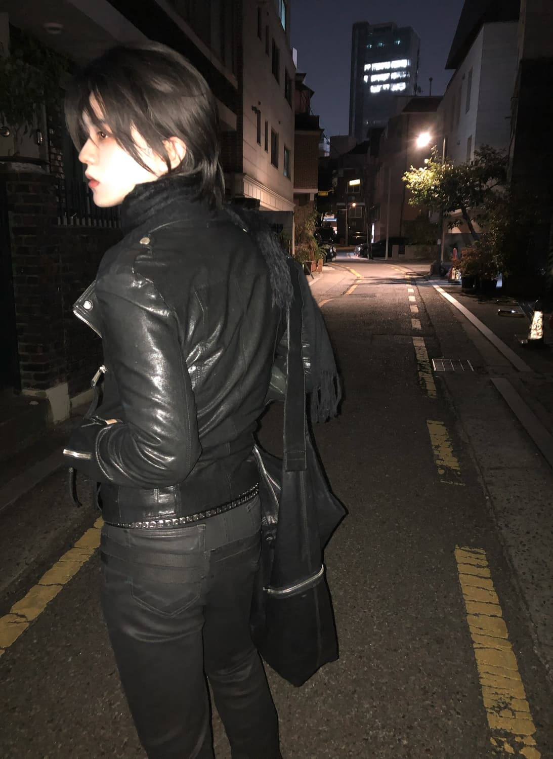 디스퀘어드 2 램스킨 레더 자켓 상품이미지1