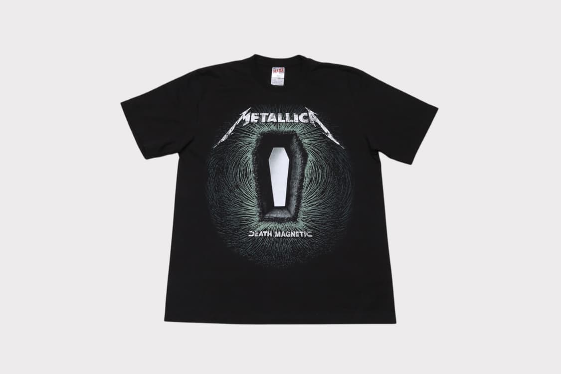 [L] 빈티지 메탈리카 밴드티 상품이미지1