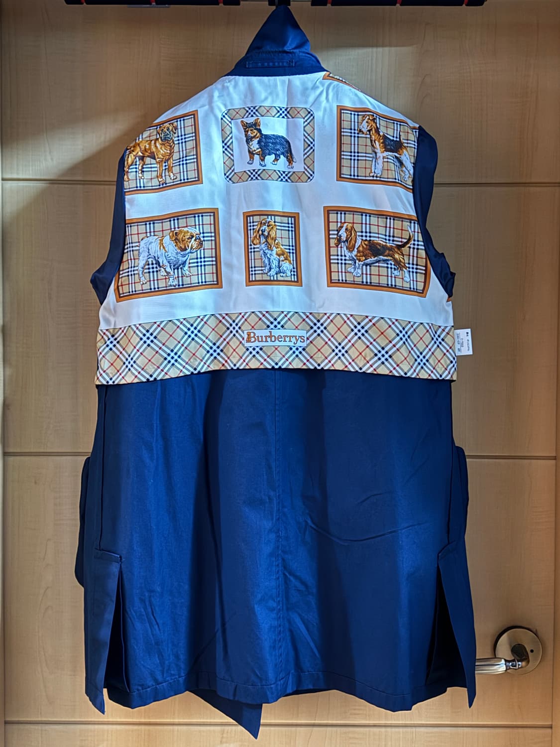 빈티지 버버리 더블 코트 상품이미지3