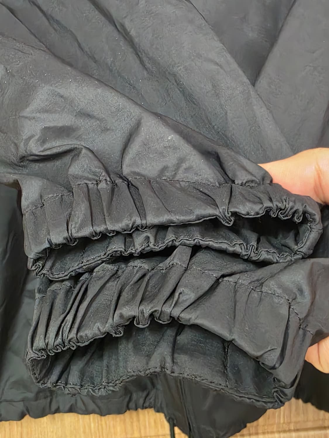 유니클로 x 띠어리 여성 오버핏 패커블 바람막이 자켓 S 상품이미지5