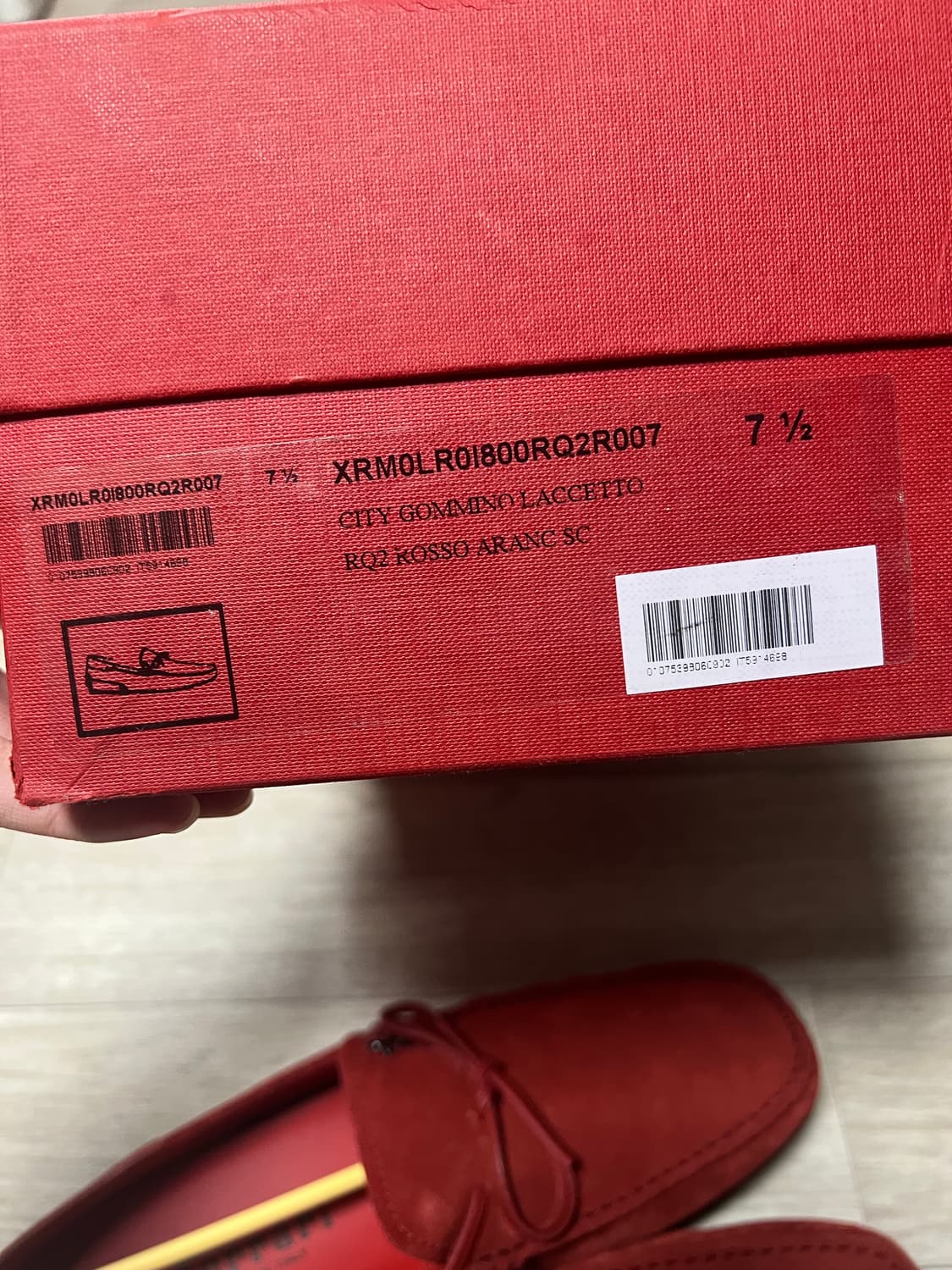 토즈 포 페라리 고미노 시티 로퍼 UK 7.5 상품이미지7