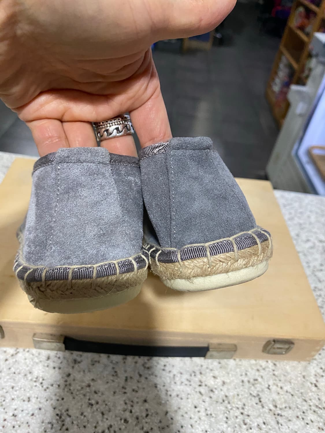 Shoopen 여성 에스파듀 슬립온 240mm(새상품) 상품이미지4