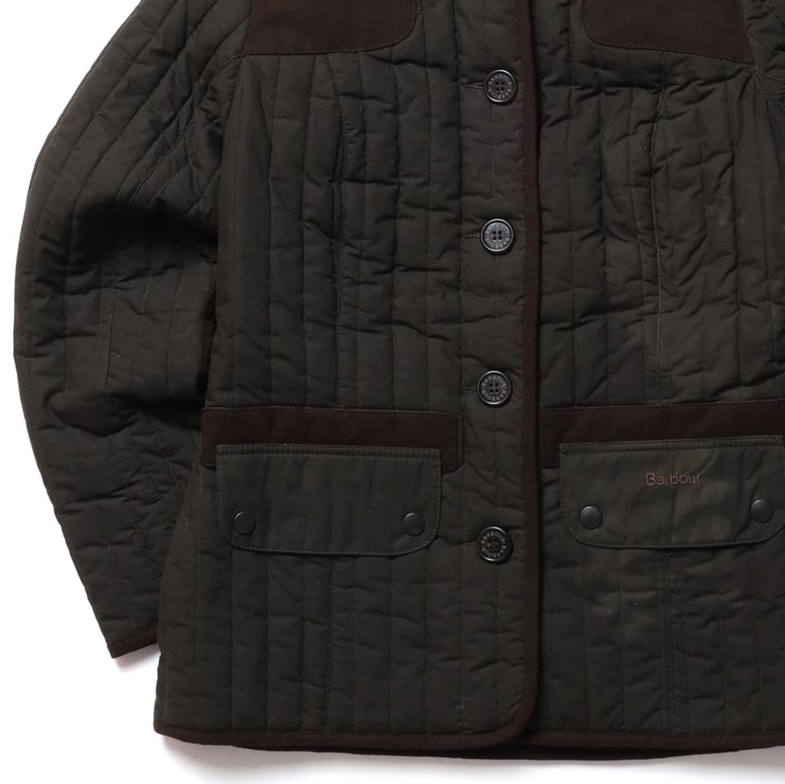 바버 Barbour Waxed Quilting Jacket 
 상품이미지3