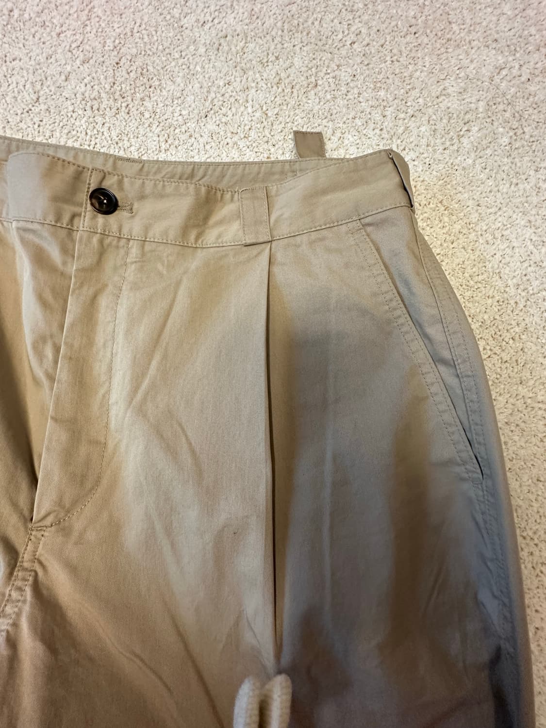 노드아카이브 와이드 페이퍼드 치노팬츠 3 상품이미지2