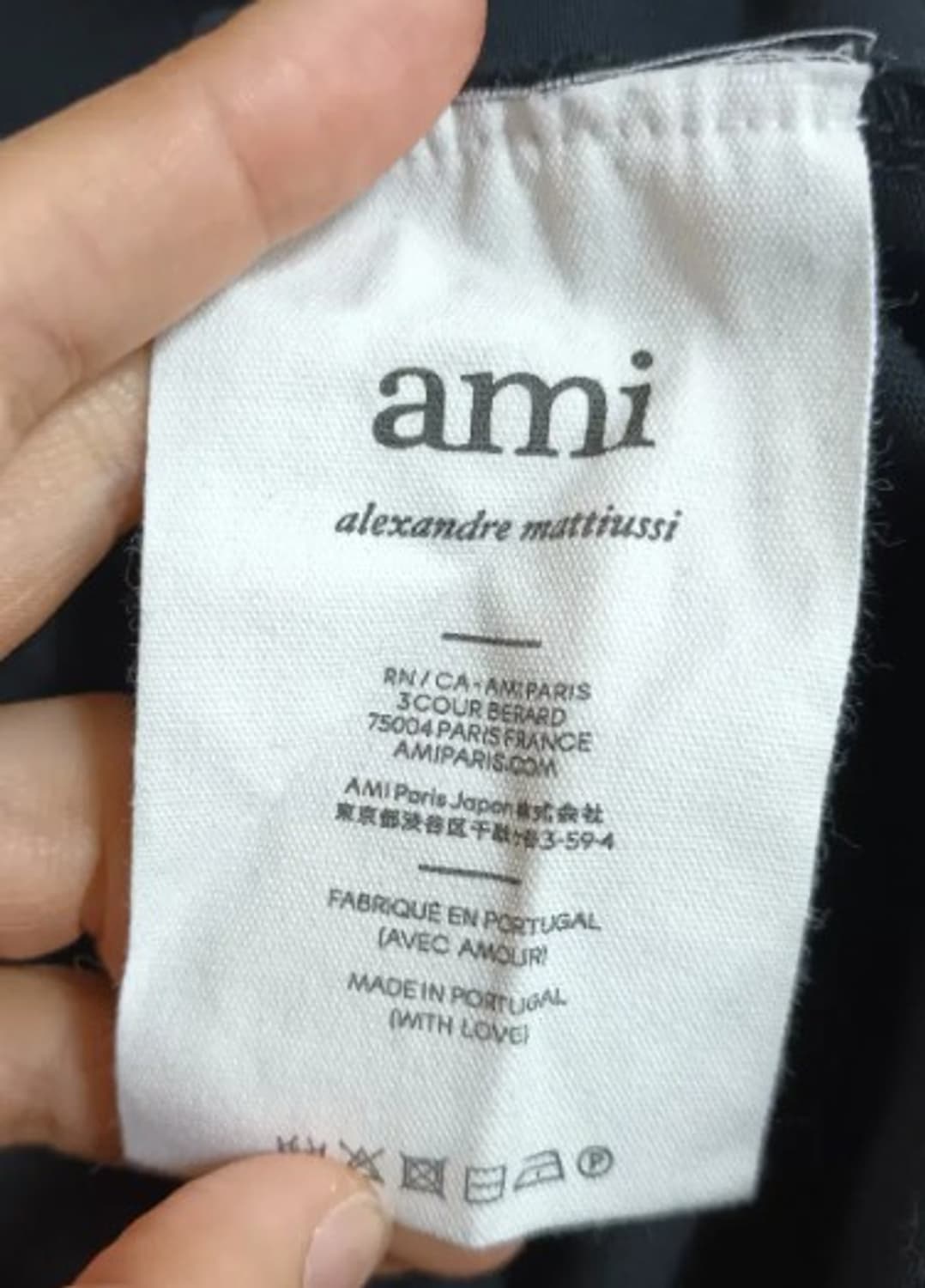 AMI 여성 반팔라운드티셔츠 S사이즈 상품이미지7