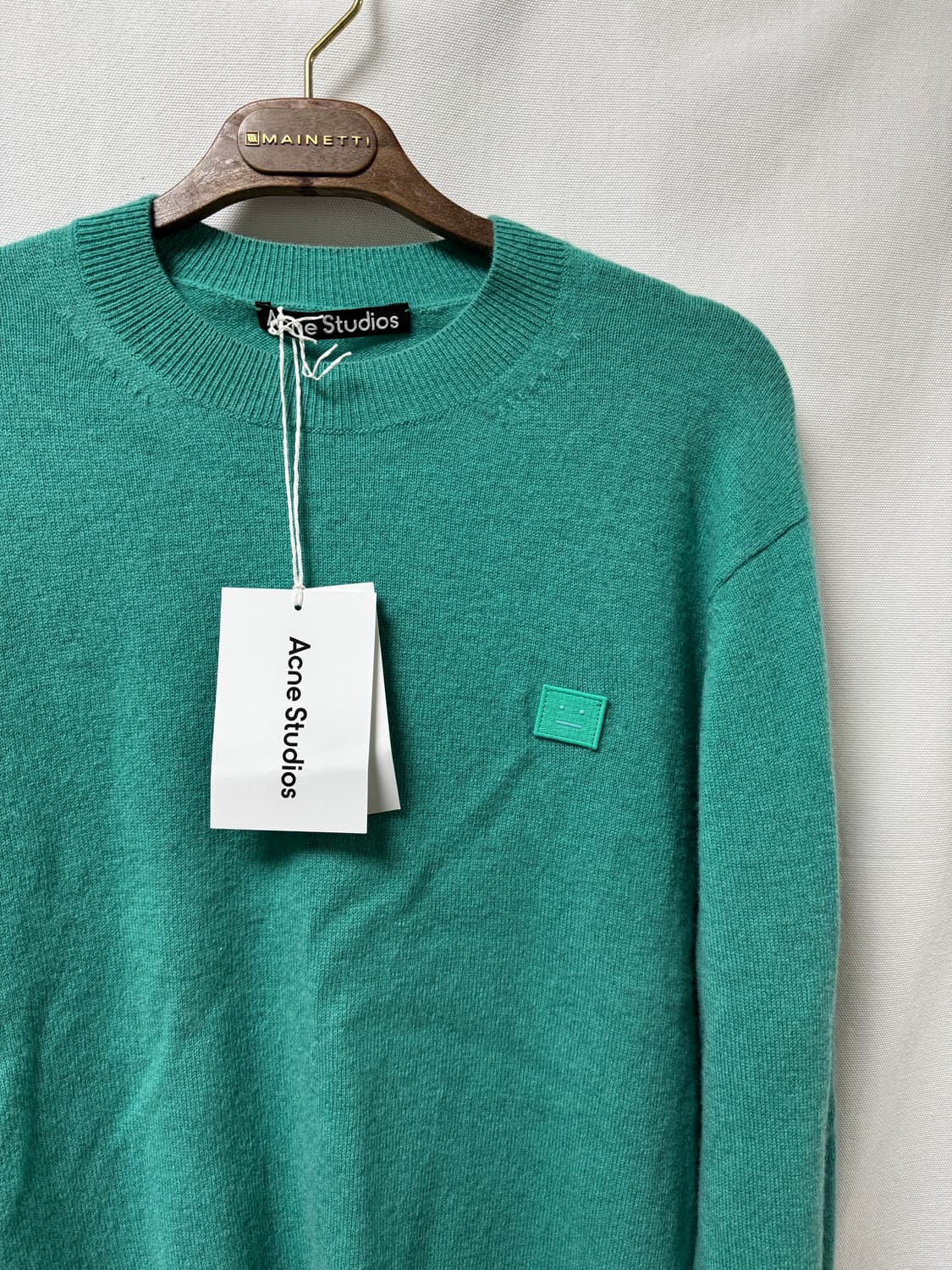 아크네스튜디오 페이스로고 패치 니트 M 상품이미지5