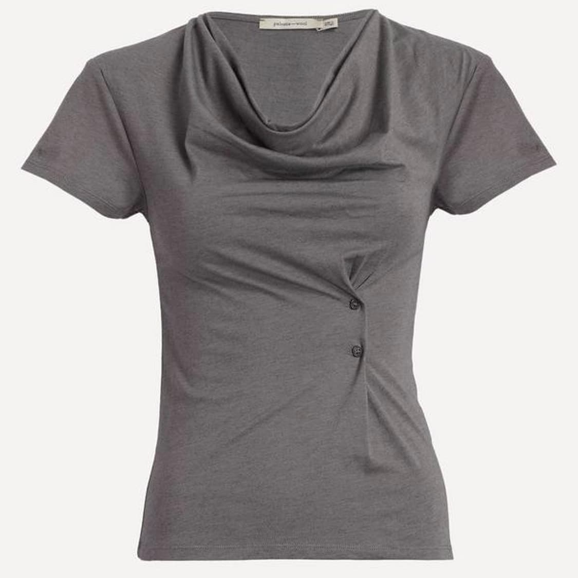 [S,M]팔로마울 Hazzard 슬리브리스 탑/그레이 상품이미지7