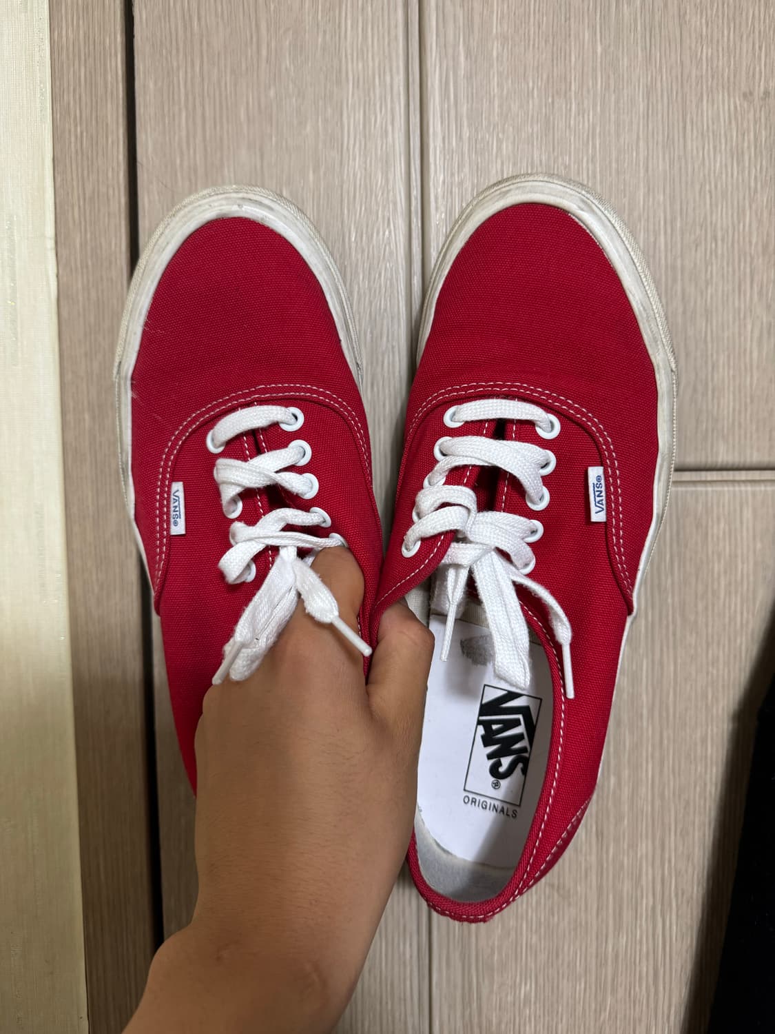 반스 볼트 og 어센틱 LX 레드 280 상품이미지1