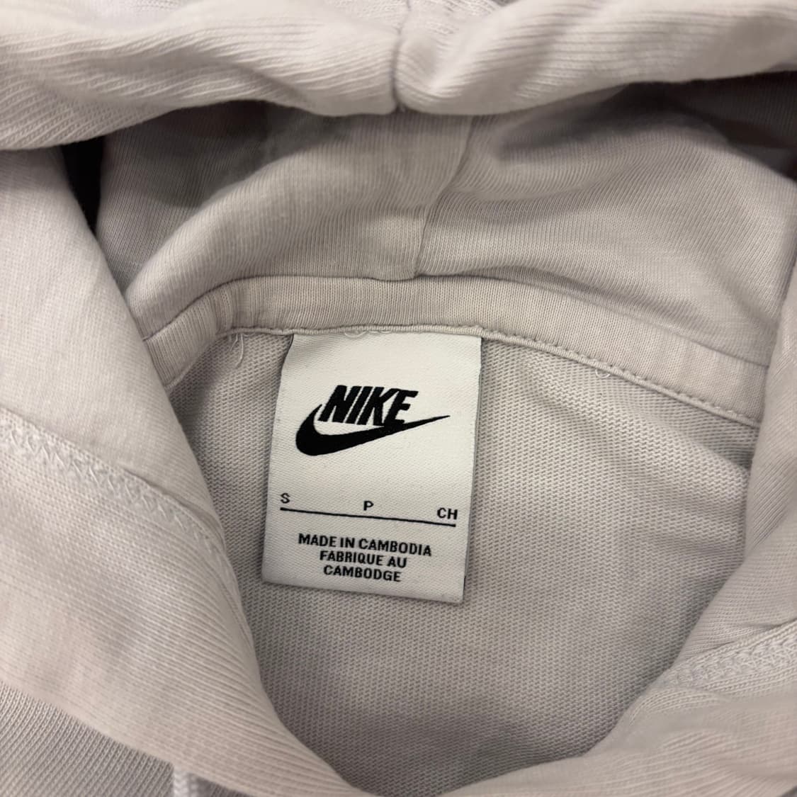 나이키 스우시 크롭 후드티 상품이미지3