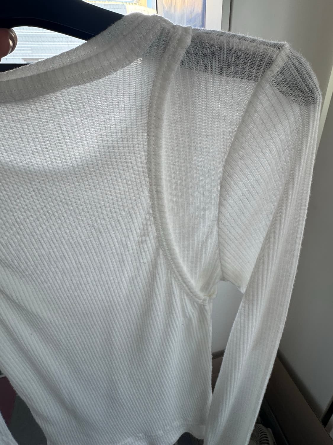 자라 레이어 니트 S 상품이미지4