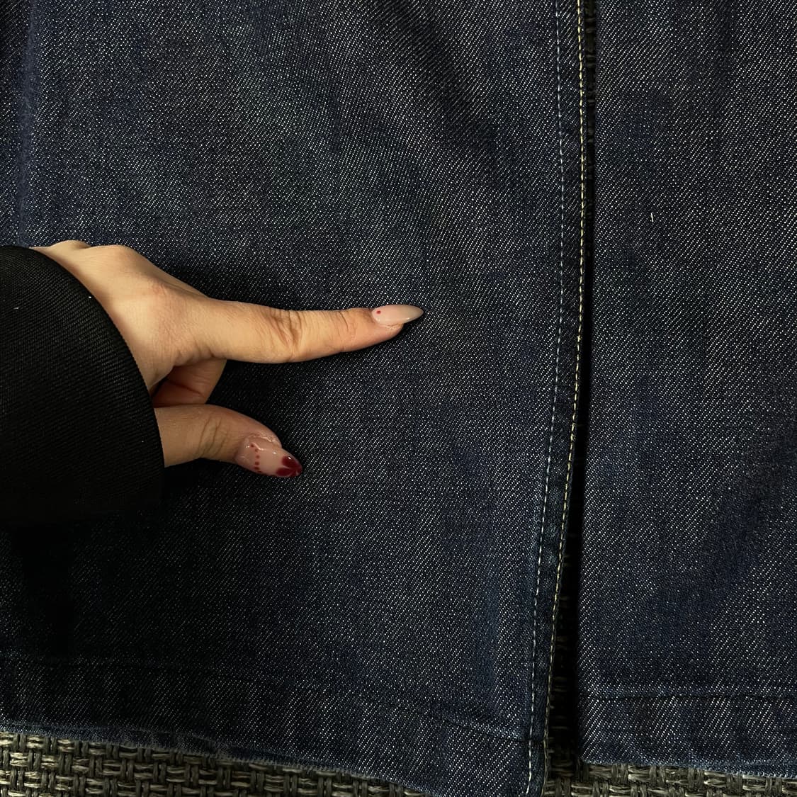 (31) 리바이스 506 31X34 진청 데님 팬츠 상품이미지3