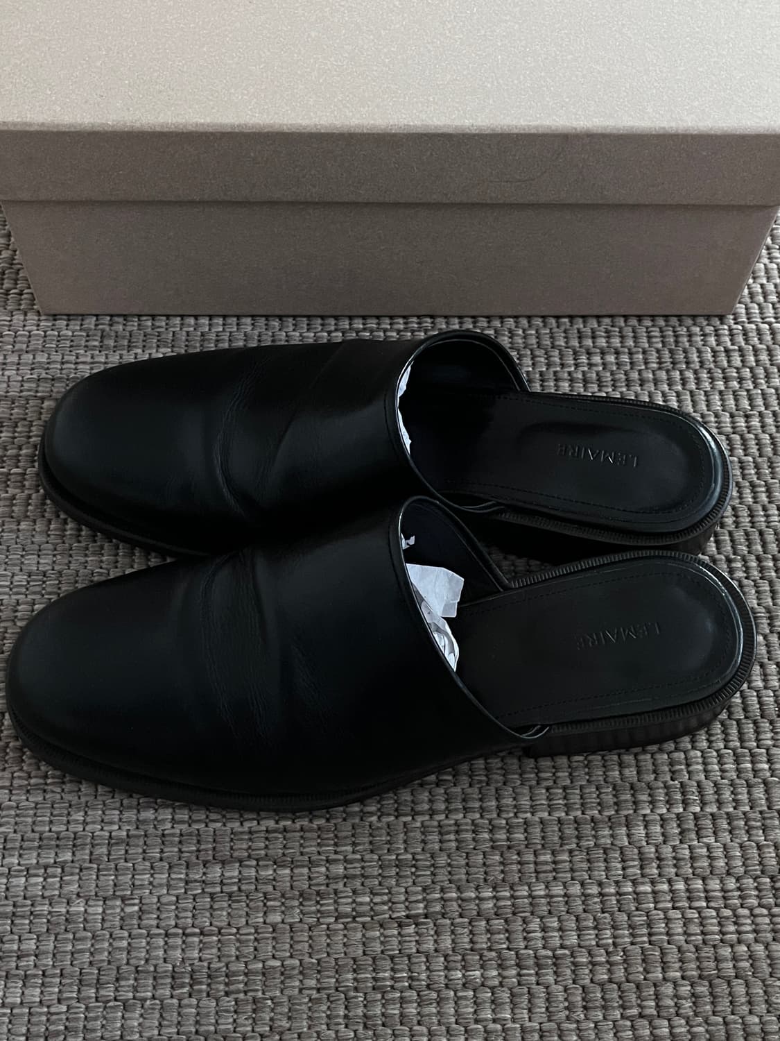 [43] 르메르 스퀘어 뮬 블랙 상품이미지7