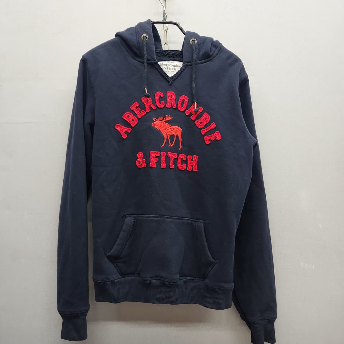아베크롬비 Y2K 스펠로고 빈티지 후드티 L(M) 상품이미지1