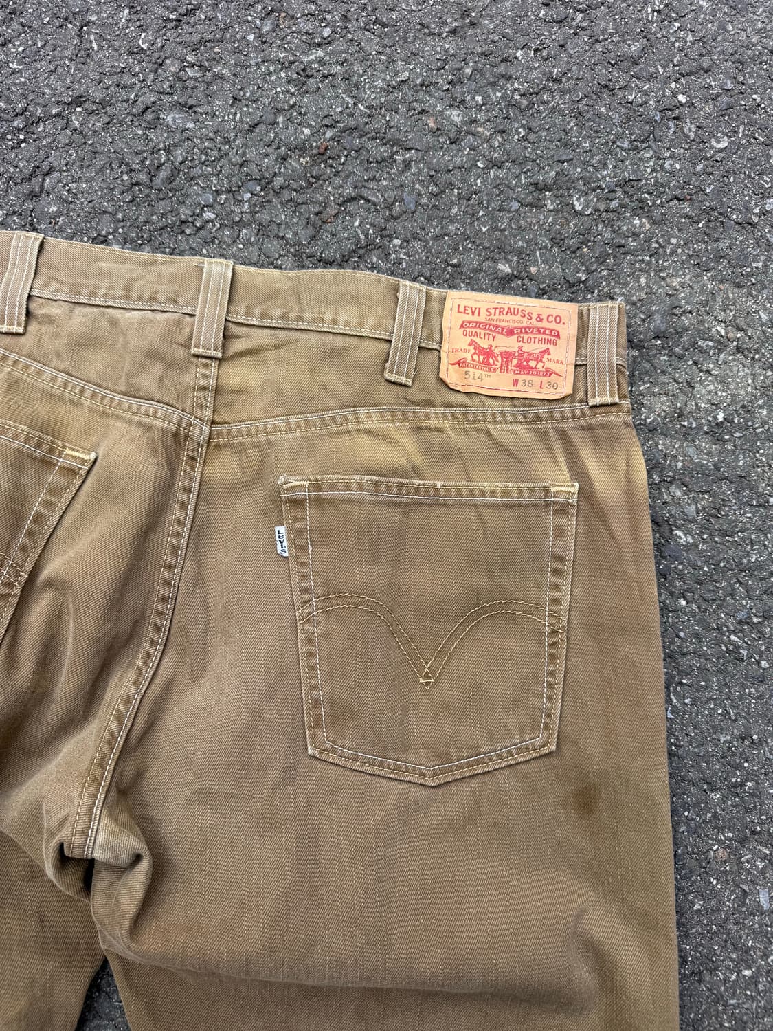 리바이스 514 화이트탭 데님팬츠  상품이미지6