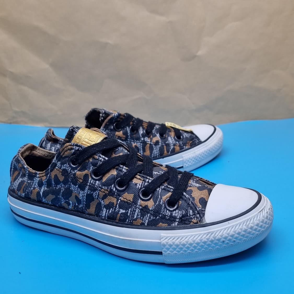 컨버스 레오파드 여성스니커즈230 상품이미지1