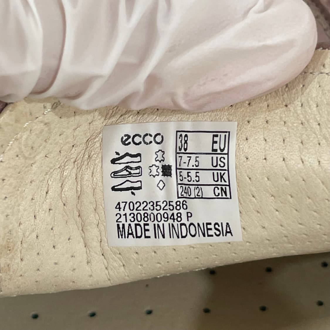 ECCO 에코 컴포트화 240mm 상품이미지9