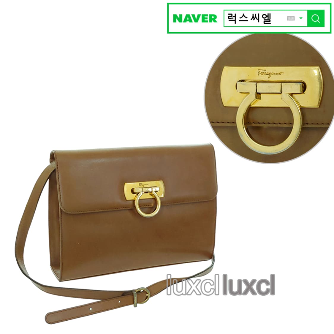 [정품] 페라가모 살바토레 간치니 사첼 숄더백 상품이미지10