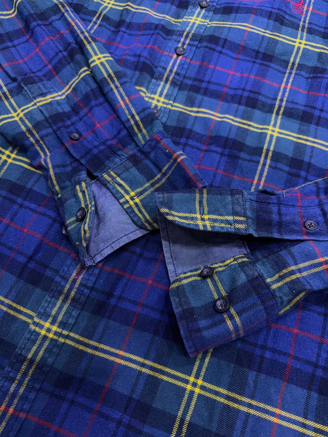 빈폴 타탄체크 슬림핏 캐쥬얼 셔츠 남방 105 상품이미지6