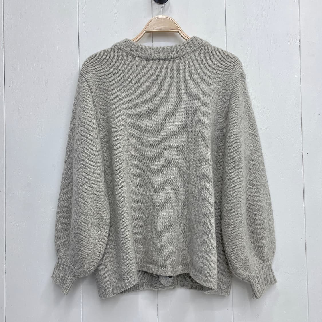 밀라 오웬 레이스업 브이넥 니트 가디건 상품이미지5