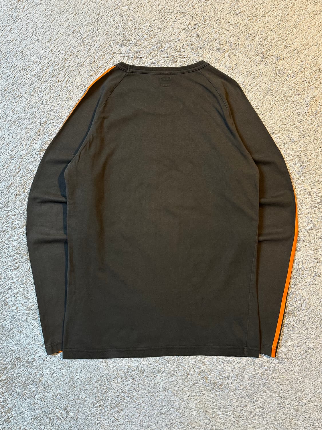 대장급) 00's 아디다스 사이드라인 롱슬리브 오렌지 브라운 상품이미지3