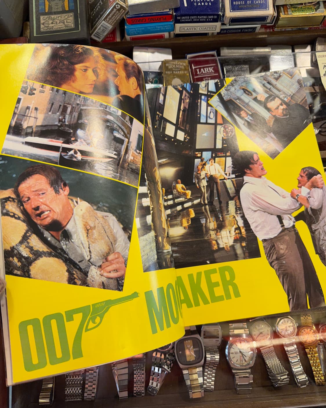 빈티지 소품 007제임스 본드 일본판 영화 잡지 상품이미지5