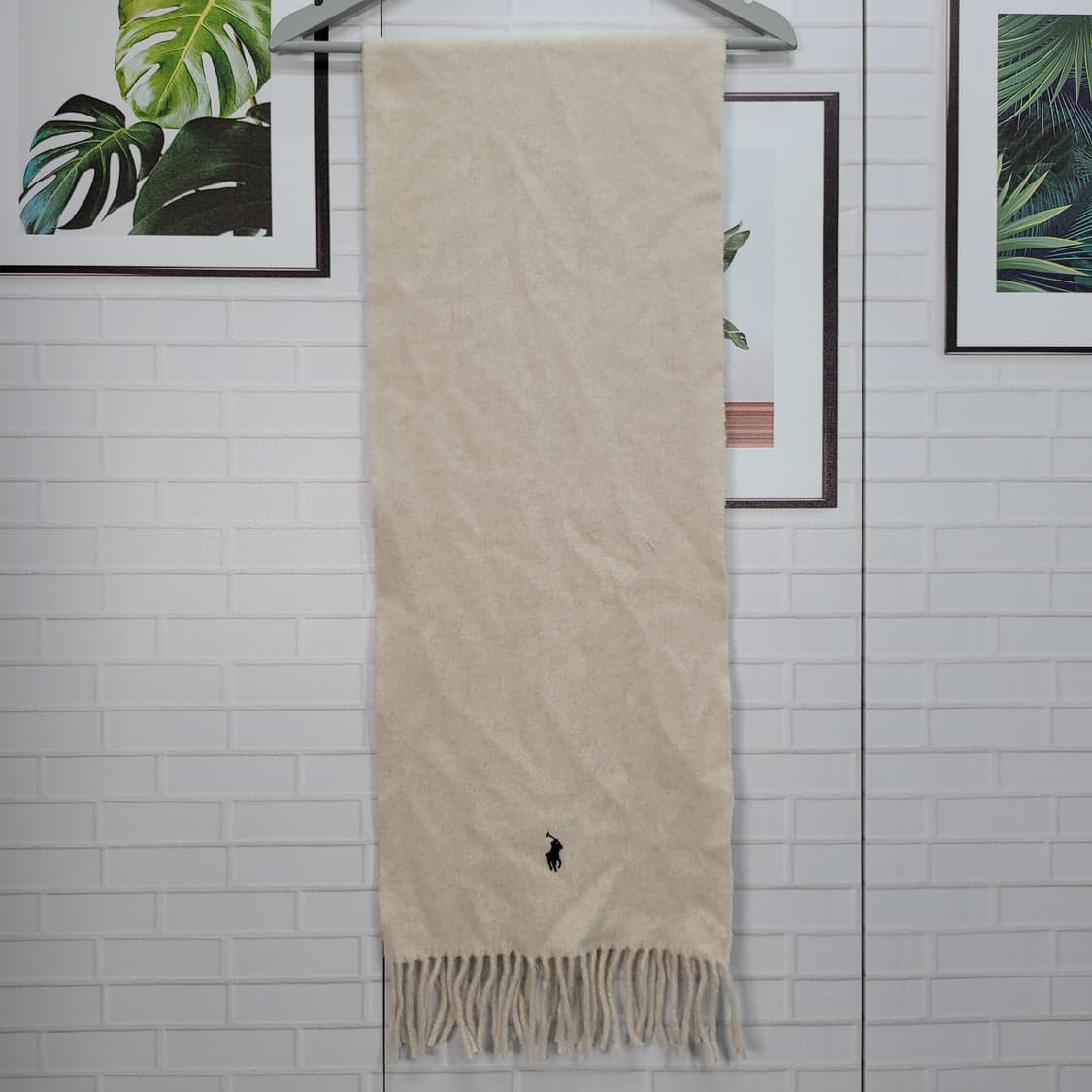 2022년 폴로랄프로렌 100% 울 머플러 목도리 남여공용 상품이미지3